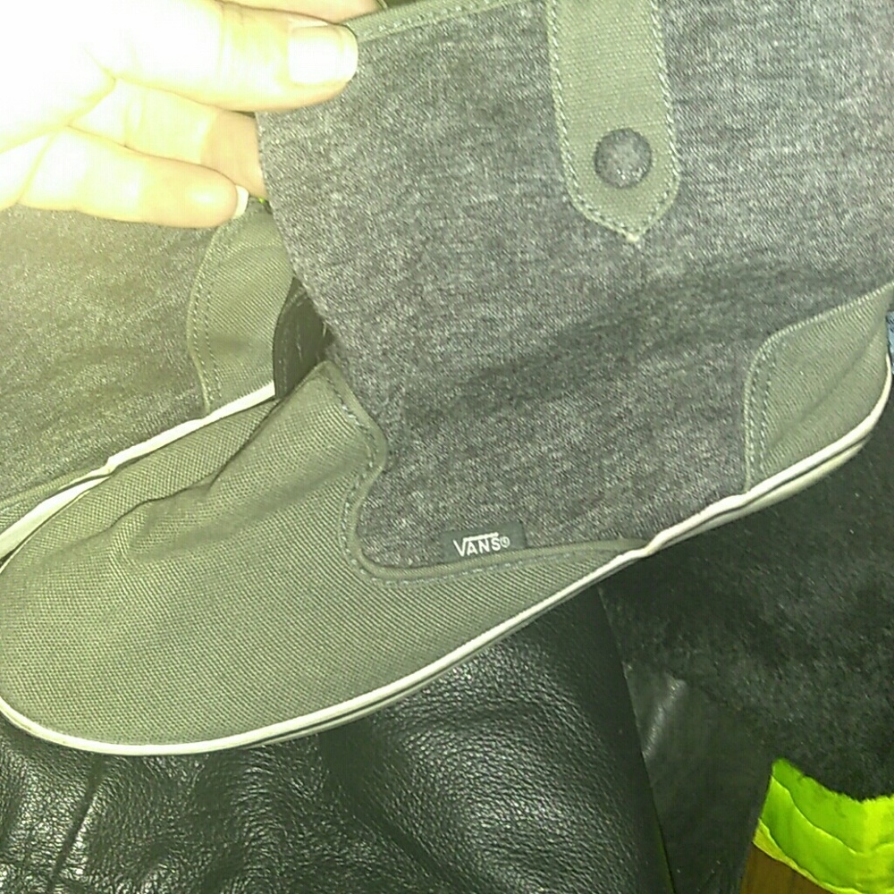 Vans high top shoes